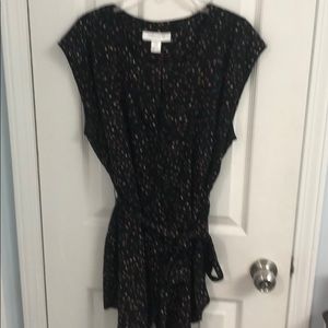 Floral maternity shirt